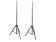 Odyssey LTS2X2B Dual Speaker Tripod Stand Pack