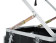Gator GRC-10X12 PU 10U Top, 12U Side Pop-Up Console Audio Rack