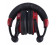 American Audio HP550 DJ Headphone, Lava Red