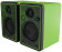 Mackie CR3-X Limited Edition Green 3" Multimedia Powered Monitors