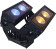 Blizzard BLOK 4 IP Battery-Powered IP-Rated Tilting Uplight
