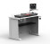 ProX XFH-HUMPTER B3 WH White Quick Folding DJ Table Workstation