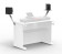 ProX XFH-B3SIDESHELF WH Humpter White DJ Table Side Mounting Shelf