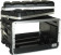 Grundorf ABS-R0616CB 5-Space Amp Rack w/ Handle and Wheels