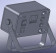 Eternal Lighting ICON8 Battery Powered RGBWA+UV Uplight w/ Built-In Wireless DMX