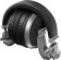 Pioneer HDJ-X5-S Over-Ear DJ Headphones, Silver