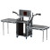 ProX XSM-AV16UW OPTO FC Regie PRO-3A w/ 2 Tables and 3 Monitor Mounts