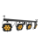Chauvet DJ 4BAR QUAD ILS Complete Wash Lighting Bar w/ ILS