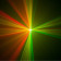 ADJ ANI-MOTION Red and Green Arial Effect Party Laser