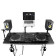 Odyssey ATT6024 Hex Pattern Tabletop DJ Truss Table