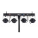 ColorKey PartyBar Mobile 150 Four RGBW Par Lights w/ Lighting Bar and Stand