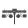 ColorKey PartyBar Mobile 250 Two Par Lights and Two Derbies w/ Stand