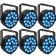 chauvet professional colordashparh18x-6pk