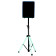 American Audio COLOR STAND LED Speaker Stand Pair