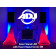 American Audio COLOR STAND LED Speaker Stand Pair