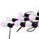 ADJ COLOR STRAND 35-Foot Strand with 20 RGBW LED Lamps