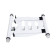 Digistand LPT02 Folding DJ Laptop Stand, White
