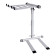 Digistand LPT02 Folding DJ Laptop Stand, White