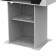 Odyssey DJSTUDIO-WH 40" Tall White DJ Studio Podium Workstation for Denon SC LIVE 4