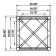 Global Truss DT-GP20-6FT 6' End Plate Straight Truss Segment