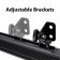 ADJ ECO UV BAR PLUS IR Ultraviolet Blacklight Bar, 4-Pack