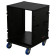 Odyssey FZAR12WBL Black Label 12-Space Amp Rack w/ Wheels