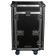 Odyssey FZGS1116W 11U Top Slanted 16U Bottom Vertical Pro Combo Rack, No Table