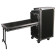 Odyssey FZGS1116WDLX Deluxe 11U Top Slanted 16U Bottom Vertical Pro Combo Rack, Side Table