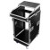 Odyssey FZGS1416WDLX Pro Combo Rack w/ Casters, Table, and Glide Platform