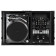 Odyssey FZGS1BM10W 10" DJ Mixer and One Battle Position Turntable Coffin, Black