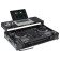 Odyssey FZGSDDJFLX10CWBL Black Pioneer DJ DDJ-FLX10 1U Flight Case w/ Wheels and Laptop Platform