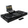 Odyssey FZGSLBM10WRBL Black 10" DJ Mixer and Turntable Flight Coffin Case w/ Wheels