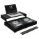 Odyssey FZGSPIDDJSR2BL Pioneer DDJ-SR2 Black Flight Case w/ Glide Platform