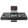 Odyssey FZGSRANE1272WBL Black Low Profile Rane Twelve and Seventy Two Coffin Flight Case