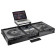 Odyssey FZGSRANE1272WBL Black Low Profile Rane Twelve and Seventy Two Coffin Flight Case