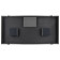 Odyssey FZGSRANE1272WBL Black Low Profile Rane Twelve and Seventy Two Coffin Flight Case
