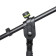 Gravity GMS2322B Microphone Stand w/ Round Base and 2-Point Adjustment Long Telescoping Boom