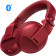 Pioneer HDJ-X5BT-R Over-Ear Headphones w/ Bluetooth Functionality, Red