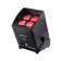 JMAZ Mad Par RB Battery Powered Uplight, Black
