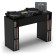 Glorious Modular Mix Station DJ Workstation Table, Black