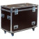 Odyssey OPT452230WBRN 45"x22"x30" Brown Utility Tour Trunk Case w/ Caster Wheels