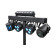 ColorKey CKU-3030 PARTY BAR FX Compact All-in-One Multi-Effect Lighting System, 2-Pack