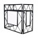 American Audio PRO EVENT TABLE 2 MB Portable Folding Truss Table Facade, Matte Black