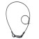 AccuCable SC5B Black Safety Cable, 100lb Rating