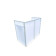 NovoPro SDX-LITE Mobile DJ Booth w/ Carrying Bags, White