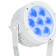 Elation SIX+ PAR S OPS 7x 20W RGBAL+UV LED Par, Outdoor Permanent Spec