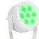 Elation SIX+ PAR S OPS 7x 20W RGBAL+UV LED Par, Outdoor Permanent Spec