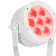 Elation SIX+ PAR S OPS 7x 20W RGBAL+UV LED Par, Outdoor Permanent Spec
