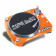 DJ Tech SL1300MK6USB Direct Drive USB Turntable with 50% Pitch, Orange