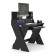 Glorious Sound Desk Compact Professional Studio Workstation Table, Black